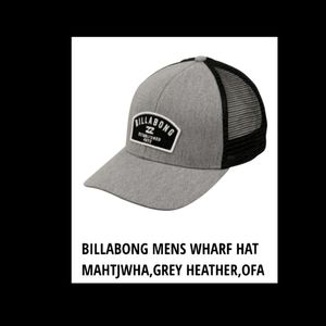 Billabong snapback hat Wharf Grey